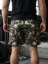 Tactical Camo Skull Men's Gym Shorts 11549