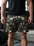 Tactical Camo Skull Men's Gym Shorts 11549