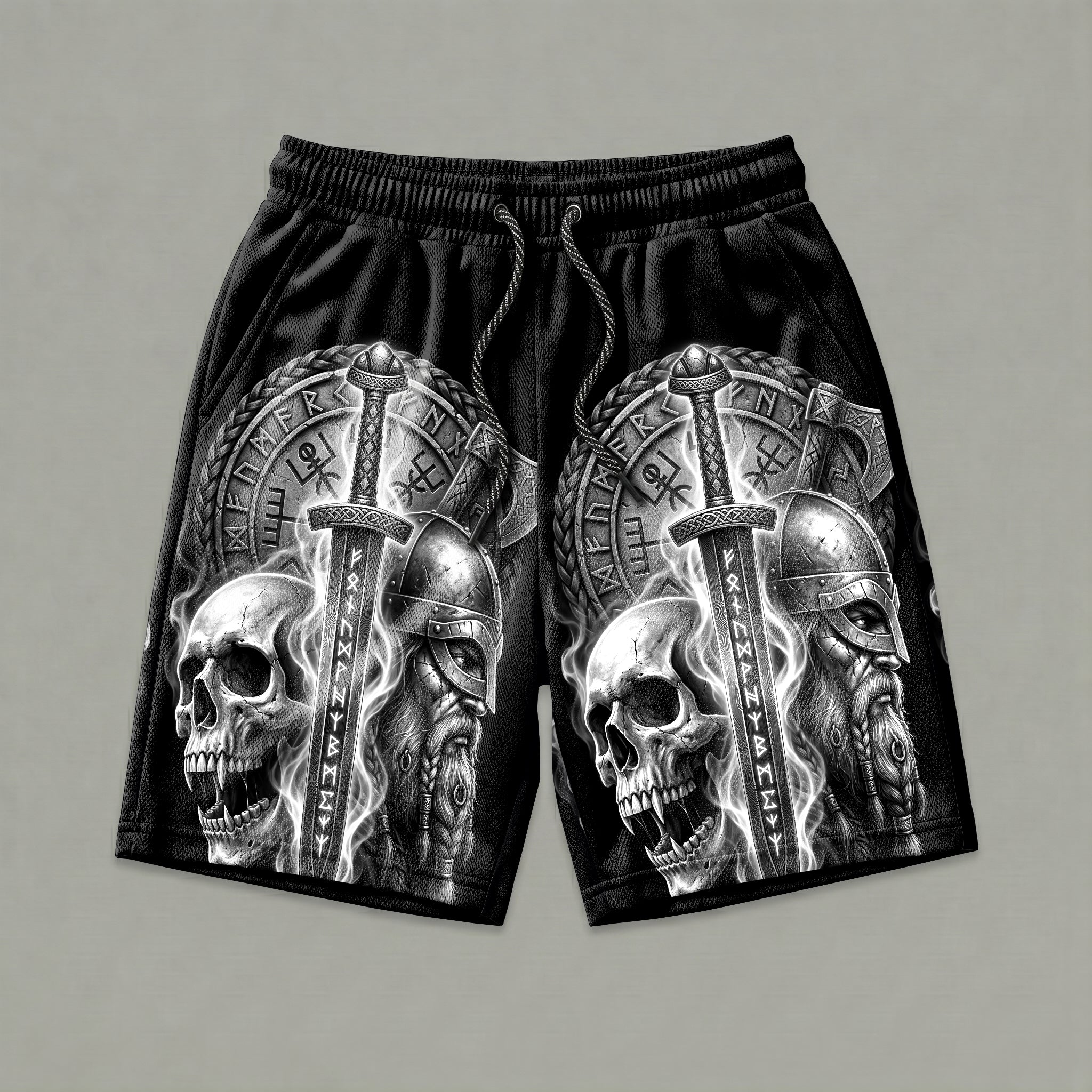 Viking Warrior Spirit Men's Gym Shorts 11551