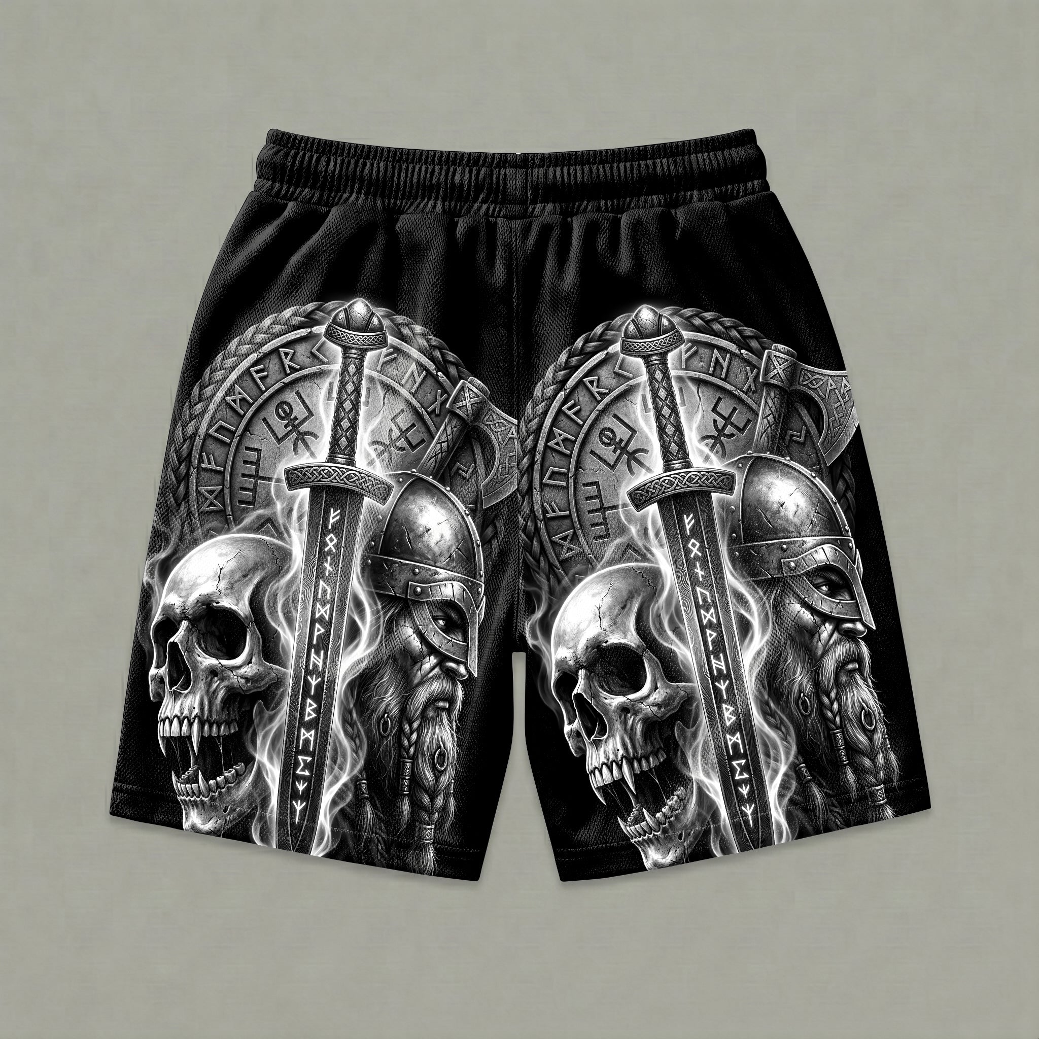 Viking Warrior Spirit Men's Gym Shorts 11551