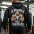 Stronger Than Excuses Pitbull Workout Gym Hoodie 11558
