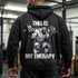 This Is My Therapy Powerlifter Gym Hoodie 11562