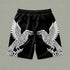 Odin's Twin Ravens Men's Gym Shorts 11567