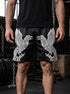 Odin's Twin Ravens Men's Gym Shorts 11567