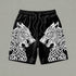 Unchained Fenrir Wolf Men's Gym Shorts 11568