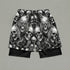 See No Evil Three Wise Skulls Men's 2 in 1 Gym Shorts 11572