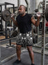 See No Evil Three Wise Skulls Men's 2 in 1 Gym Shorts