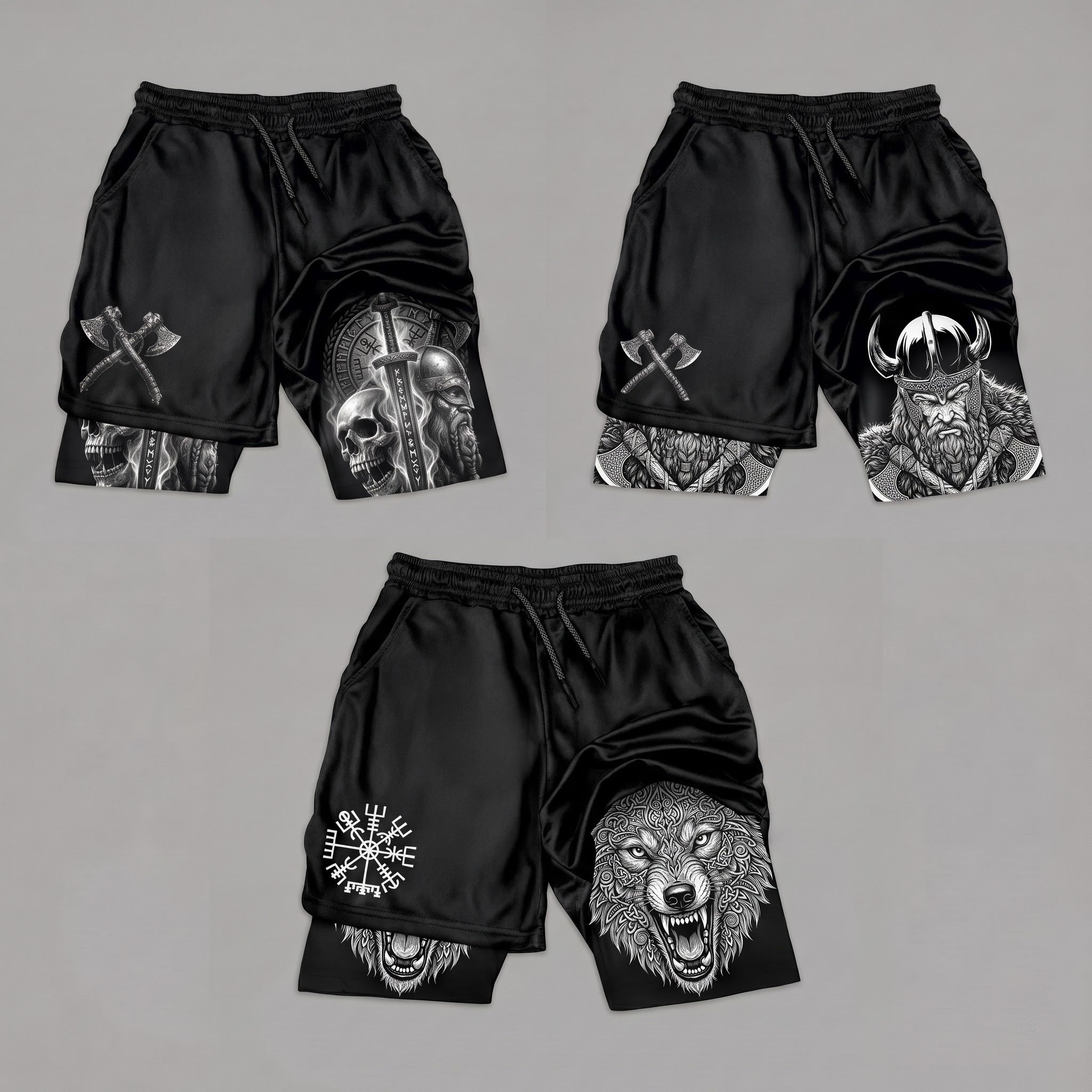 Viking Gym Shorts Combo – Build Your Warband