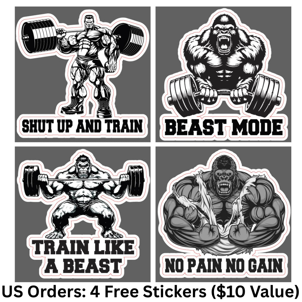 Personalized Gym Flag Gorilla Beast Mode 11343