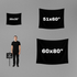 Personalized Bodybuilding Home Gym Decor Skull Dumbbell Wall Banner Flag 09880