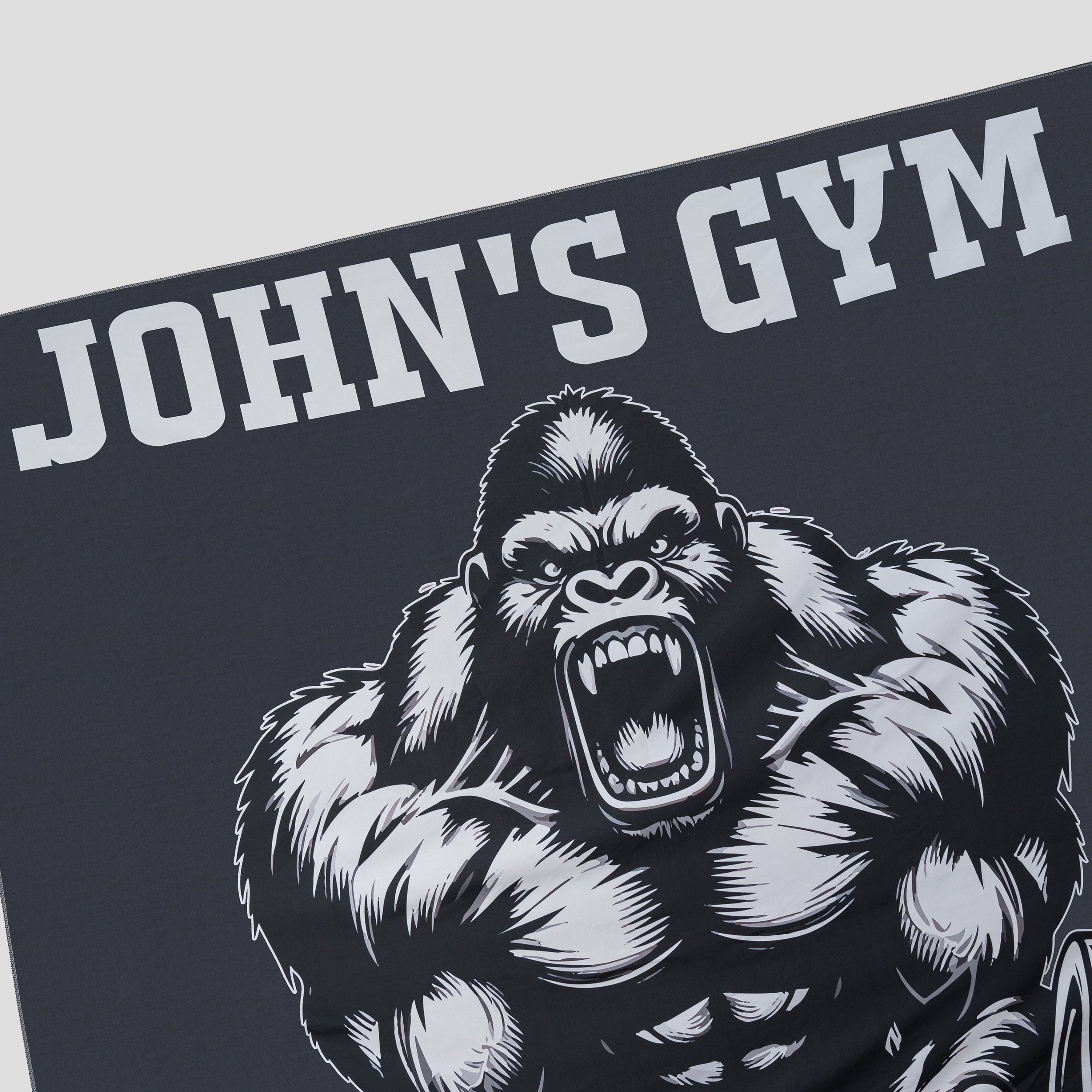 Personalized Gym Flag Gorilla Beast Mode 11343