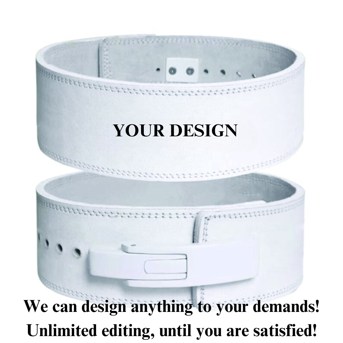 Design-Your-Own Lever Lifting Belt - Customizable Weightlifting Belt 11395