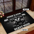 Personalized Gorilla Lifting Doormat for Home Gym Decor