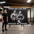 Personalized Gym Flag Couple Together, We Conquer 11354