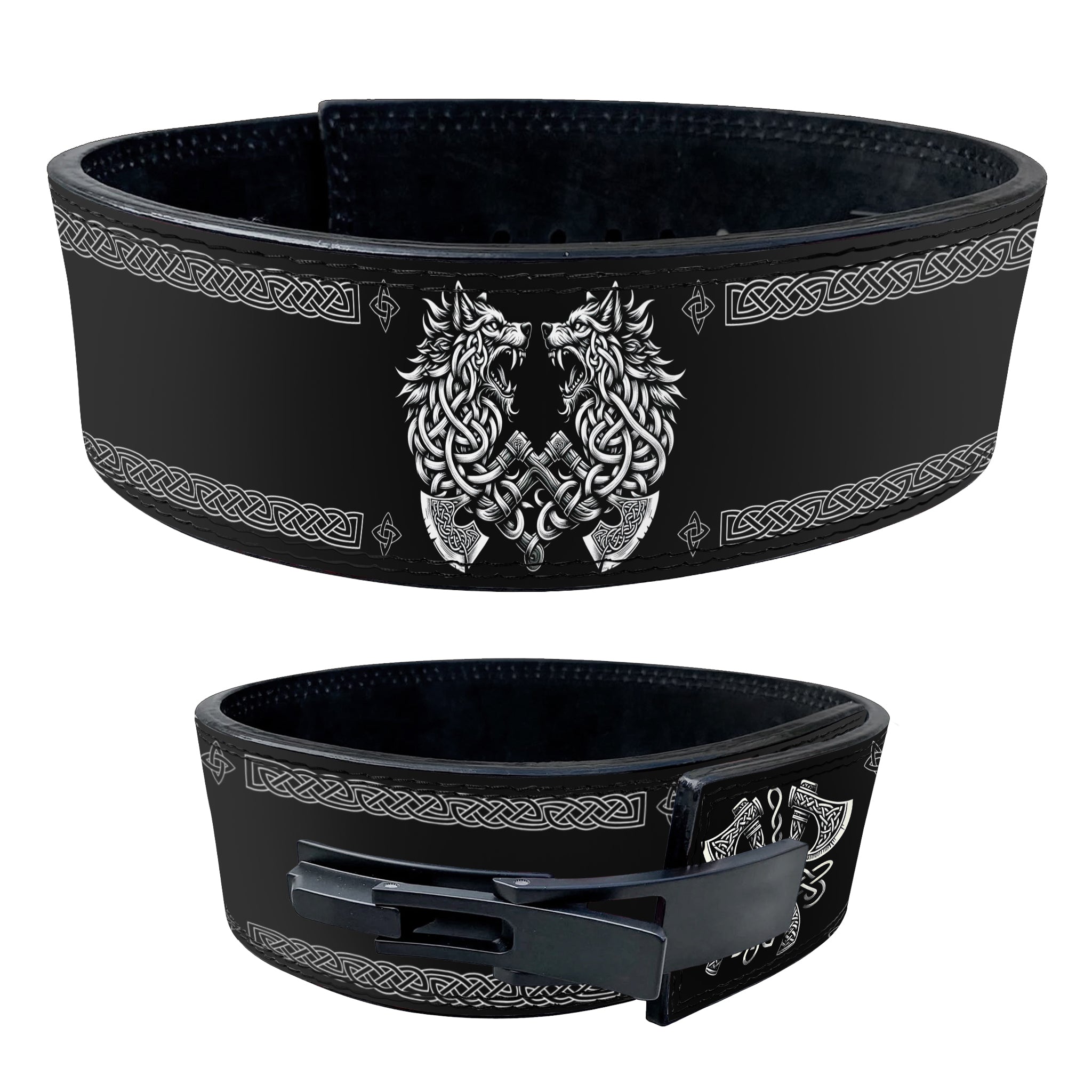 Viking Strength Lever Belt – Fenrir Inspired Norse 11362