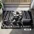 Personalized Gorilla Lifting Doormat for Home Gym Decor 11415