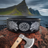 Fenrir's Strength, Vegvisir's Path - Norse Powerlifting Belt 11405
