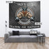 Personalized Gym Flag Banner Tapestry Home Gym, Fitness Club Viking Barbell