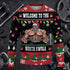 Gym Bodybuilding Christmas Woolen Sweater Welcome to the North swole