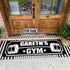 Personalized Fitness Home Gym Decor Rug, Carpet Gym Gift
