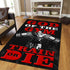 Personalized Weightlifting Rug Home Gym Decor Gym Gift Train or Die