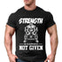 Gym T-shirt Strength Is Earned Not Given