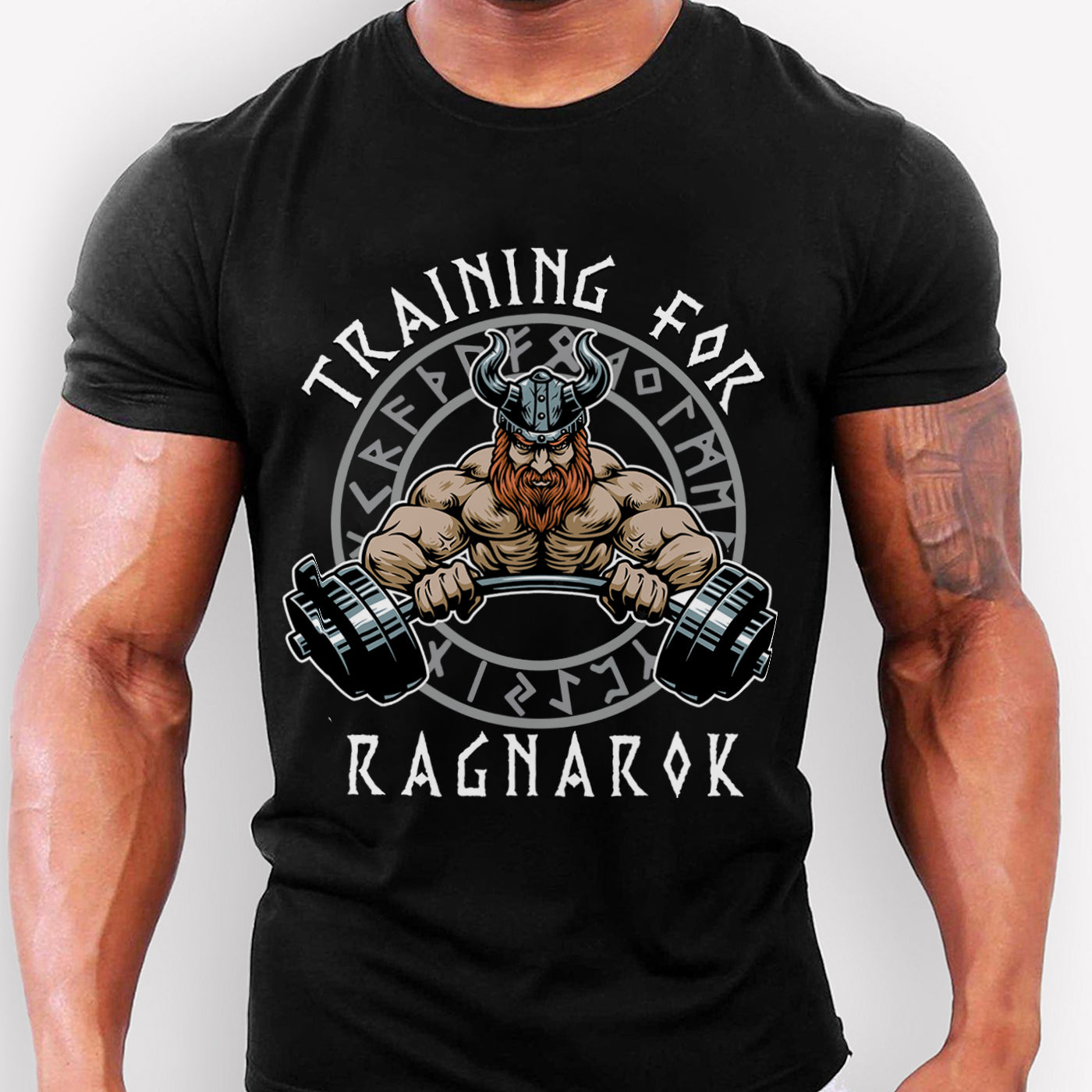 Gym Bodybuilding T-shirt Weightlifting shirts Training for Ragnarok