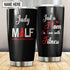 Personalized Gym Milf, For Gift Mom Tumbler Workout Gifts