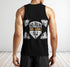 Men Gym Tank Tops Motivational Shirts Barbell No Pain No Gain