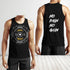 Men Gym Tank Tops Weight Plate Eat Sleep Squat Repeat