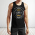 Men Gym Tank Tops Weight Plate Eat Sleep Squat Repeat