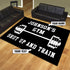 Personalized Bodybuilding Rug Home Gym Decor Barbell Gym Gift