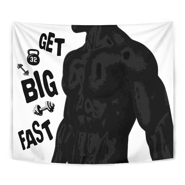 Get Big Fast Gym Flag Banner 11231