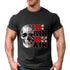 Gym T-shirts Skull Weightlifting Motivation Quotes No Pain No Gain 10955