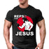 T-Shirt Revelation: Bodybuilding & Weightlifting with the 'Reps for Jesus' Workout Shirt 11240