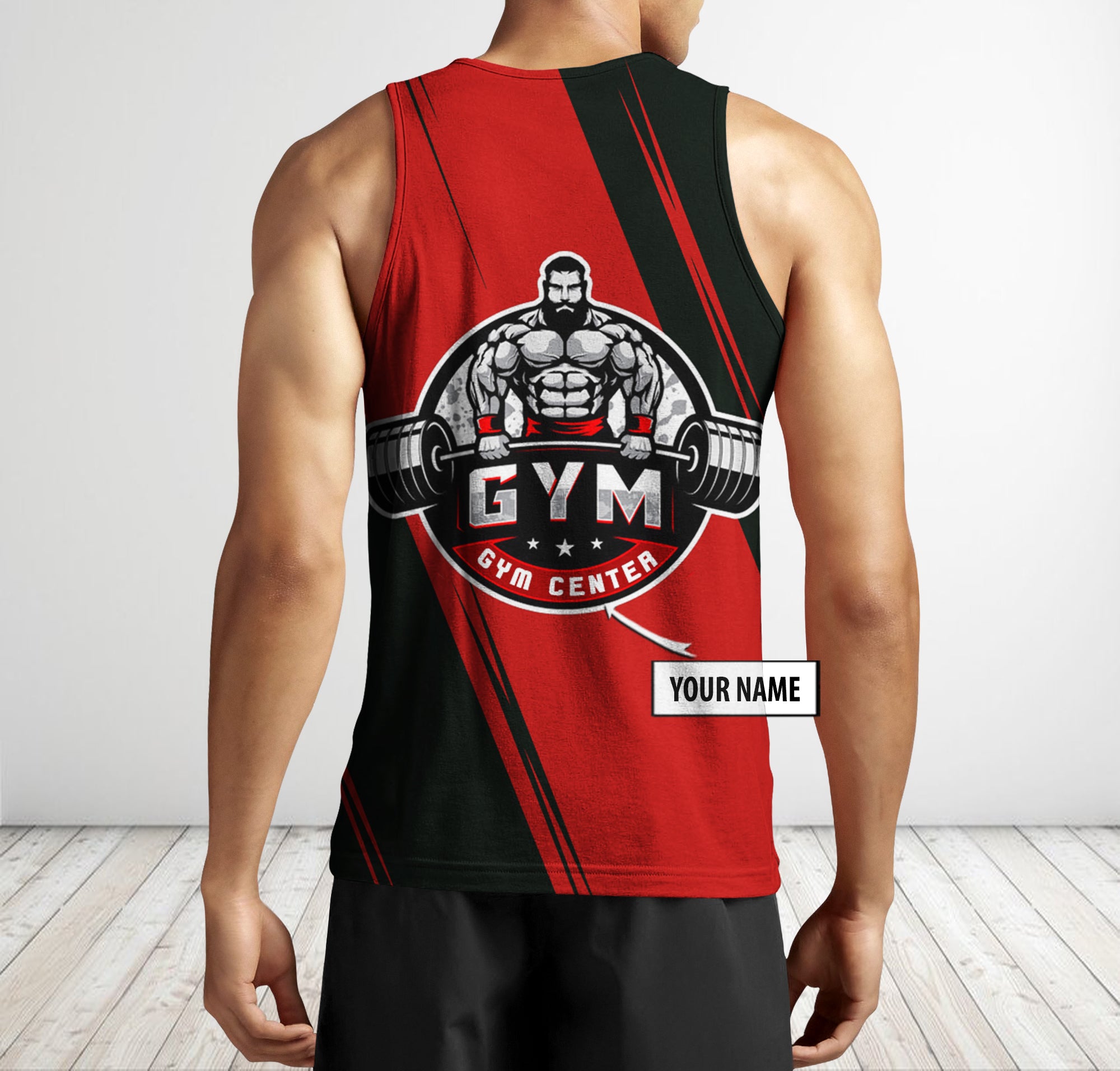 Personalized Bodybuilding Men Gym Tank Tops Motivational Shirts