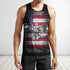 Men Gym Tank Tops Muscle Man American Motivational Shirts