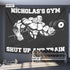 Personalized Home Gym Decor Muscle Man Banner Flag Tapestry