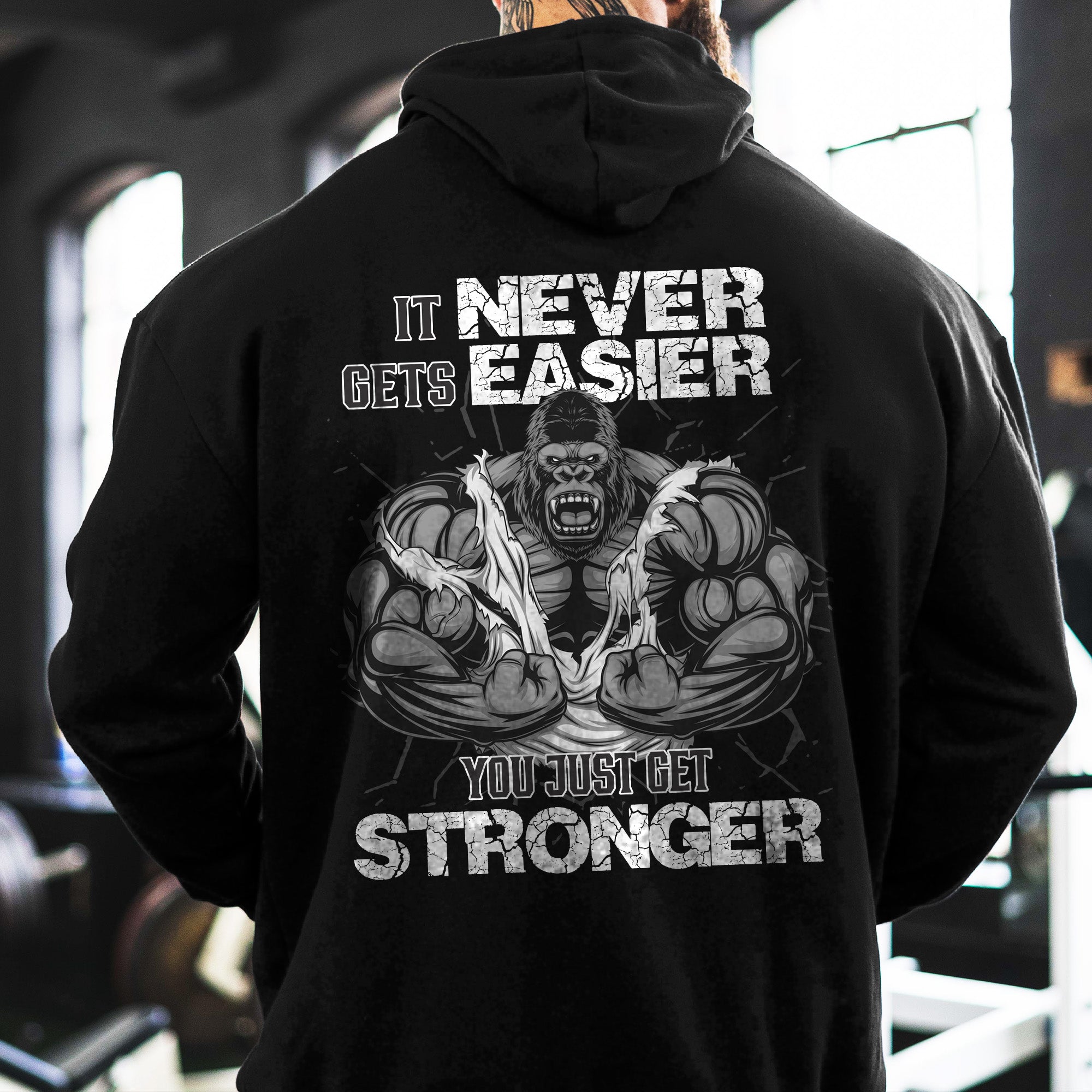 Pump Cover Gym Hoodie Weightlifting Shirt Bodybuilding Motivation 11064