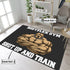 Personalized Gym Rug Home Gym Decor Bodybuilding Gift Muscle Strong Pitbull