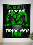 Motivational Quotes Banner Flag Tapestry For Home Gym