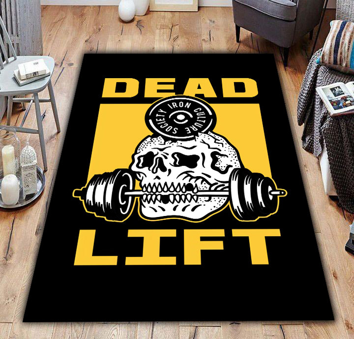 Motivational Gym Rug Home Gym Decor Fitness gifts