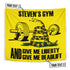 Custom Gym Flag Don't Tread on Me Give me liberty and  Give me deadlift