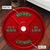 Personalized Home Gym Decor Christmas Barbell Weight Plate Round Rug, Carpet For Gift
