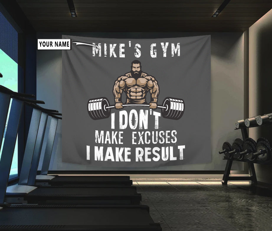 Personalized Motivational Quotes Banner Flag Tapestry For Home Gym Decor –  Style My Pride
