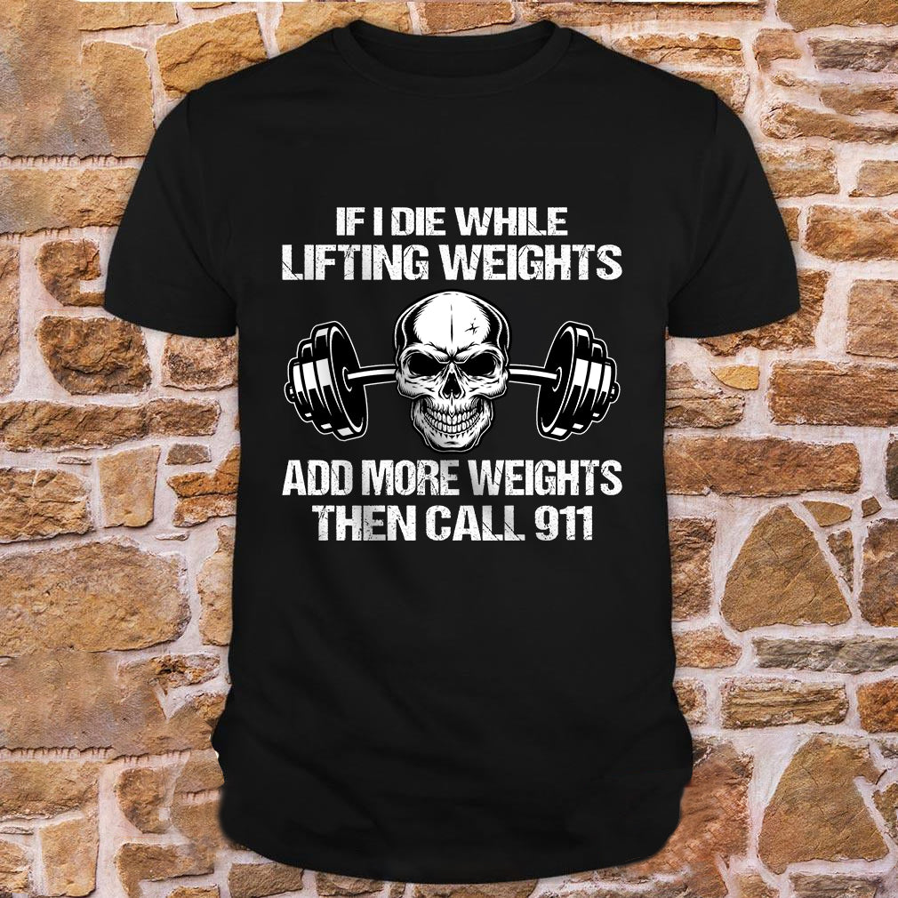 Weightlifting Workout T-Shirt: Bodybuilding Shirts With a Humorous Twist 11096