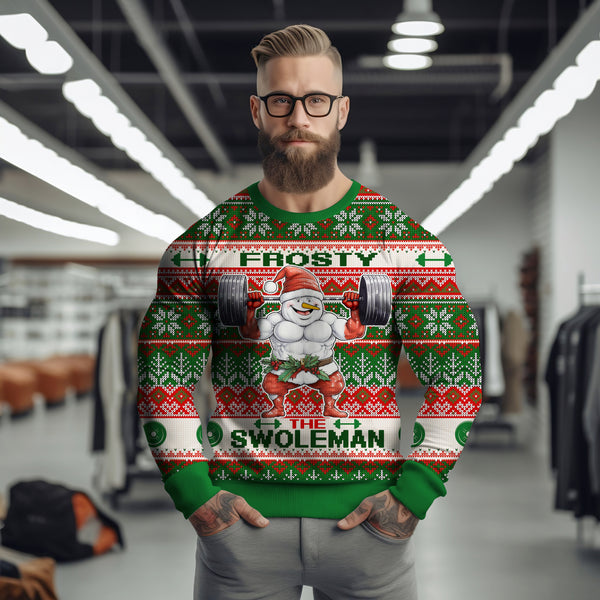 Frosty the clearance snowman ugly sweater