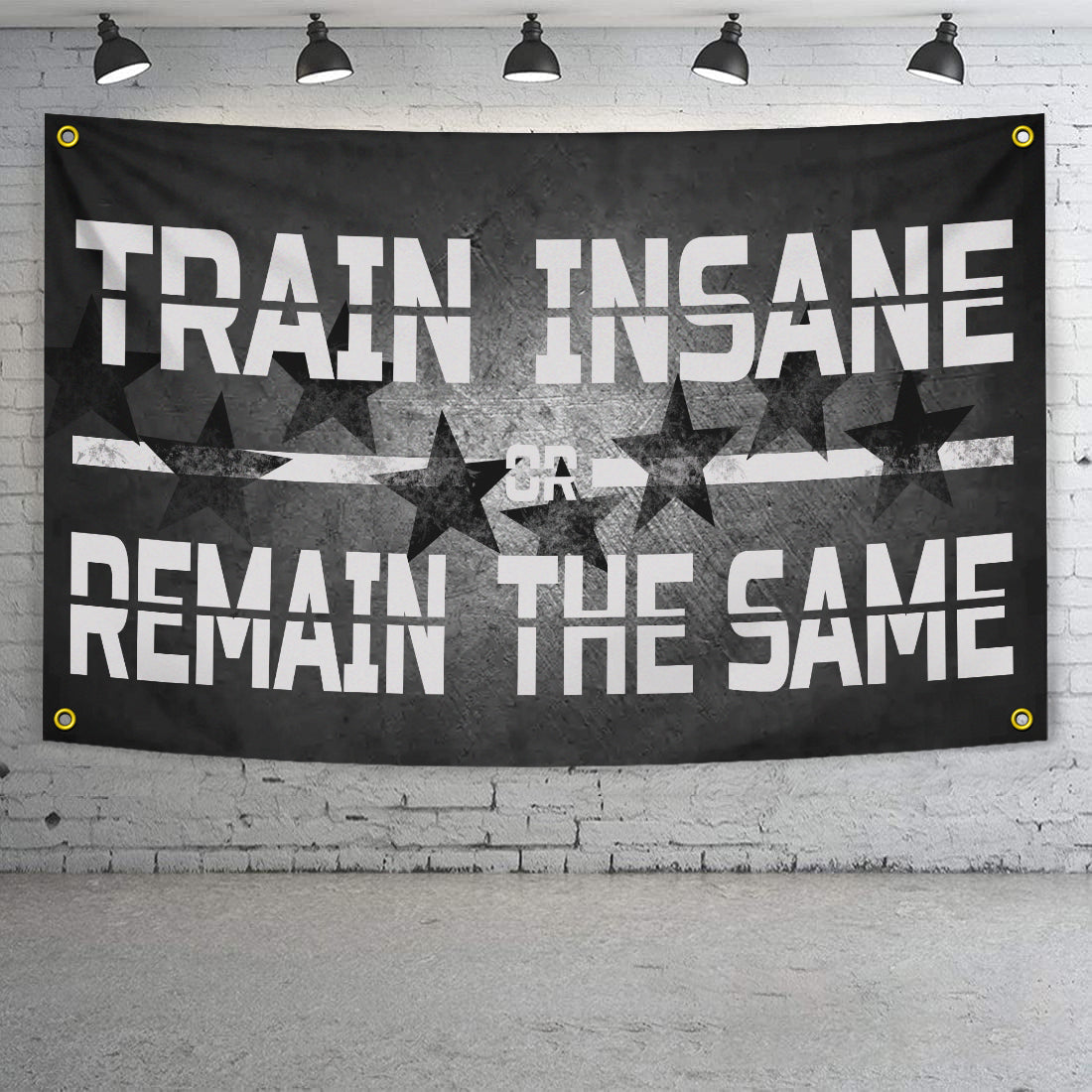 Home Gym Decor Motivational Quotes Flag Banner
