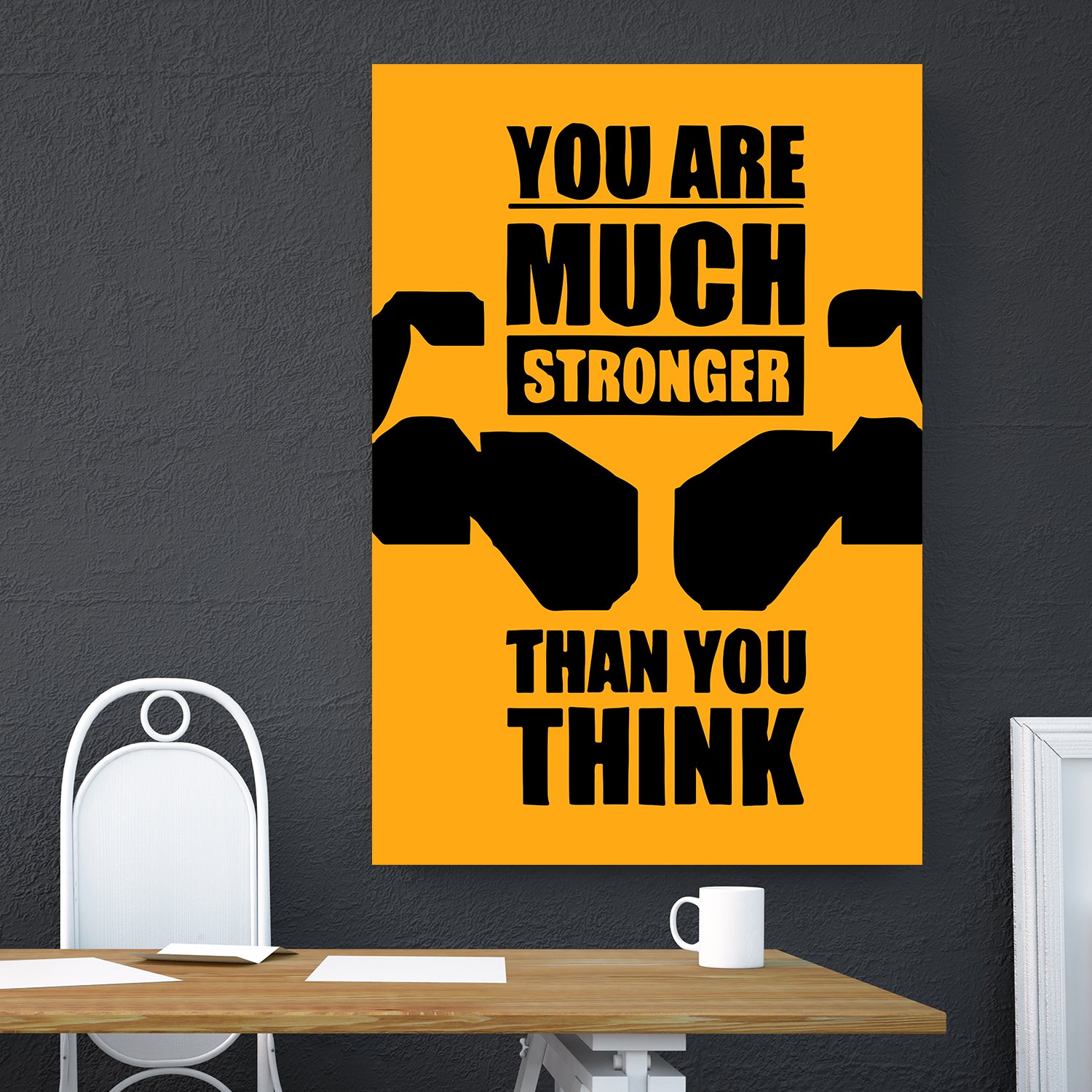 Motivational Quotes Gym Poster Canvas Home Gym Decor Fitness Gifts