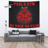 Personalised Gym Banner Flag Tapestry Home Gym Motivational